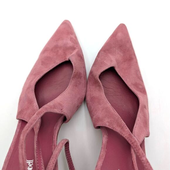 Jeffrey Campbell Executive Slingback Pump Women's Dusty Rose Size US9.5 EU40 - Picture 9 of 11